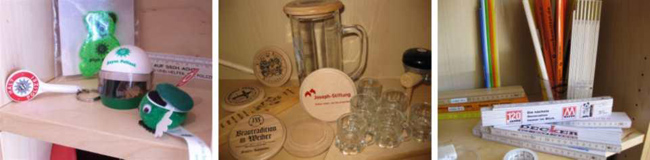 Polizeiartikel, Holzbierdeckel