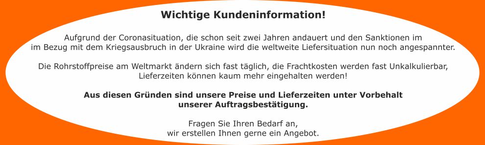 Kundeninformation Preisabweichung