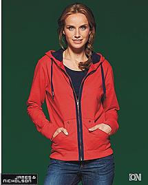 Kapuzensweatjacke Urban fr Damen
