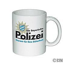 Polizei Kaffeetasse, bereits ab 1 Stck