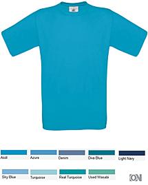 T-Shirt Promo Blautöne von S-XXL