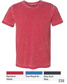 Acid Wash Cotton T-Shirt, viele Farben
