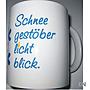 Kaffeetasse Schneegestber...