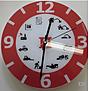 Analoge Wanduhr inkl. 4C Zifferblattdruck ab 25 Stck