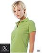Damen Poloshirt Safran