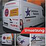 Kleintransporter bekleben