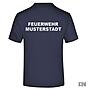 Feuerwehr Rcken Reflexdruck