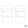 Glasbecher SKLO 380ml