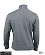 Round-Neck Zip Sweatshirt