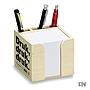 Holz - Zettelbox 10 x 10 x 8,5