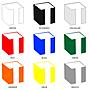 Zettelbox 10x10x10cm