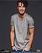 Herren Gipsy T-Shirt im Spray Print Look