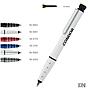 2in1 Kugelschreiber mit Textmarker