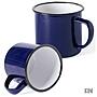 Metalltasse 380ml im Vintage-Desing