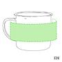 Metalltasse 380ml im Vintage-Desing