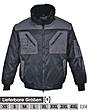 Pilotenjacke 4-in-1 Kontrast bis 5XL