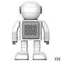 Robert der tanzende Roboter mit Lautsprecher