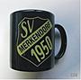 Kaffeetasse SCHWARZ, mehrfarbig bedruckt