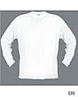 Sublimations Langarmshirt in wei