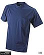 Klassisches T-Shirt mit Brusttasche