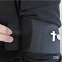 Trauer-Armbinde mit Klettverschluss