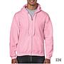 Gildan Herren Sweatjacke mit Kapuze