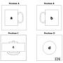 Glastasse KENNY, 0,30 l