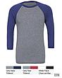 Herren 3/4 Baseball T-Shirt