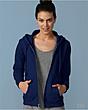 Gildan Damen Sweatjacke mit Kapuze