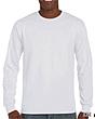 Herren Langarm T-Shirt Ultra in wei