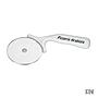 Pizza-Schneider Rolle aus Metall