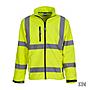 Softshelljacke in Neonfarben