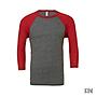 Herren 3/4 Baseball T-Shirt