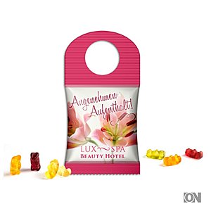 Werbette BottleBag mit Fruchtgummi