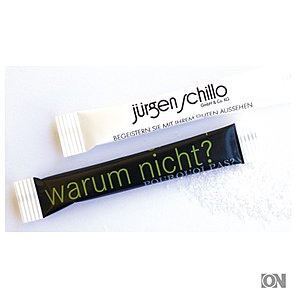 Zuckerstick mit weiem Feinzucker
