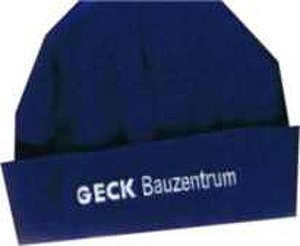 Caps besticken, max. 9x4,5 cm