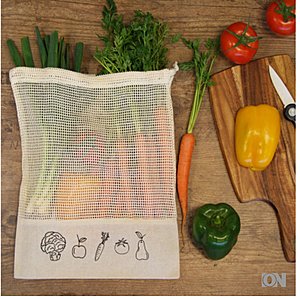 Baumwolltasche fr Obst- und Gemse
