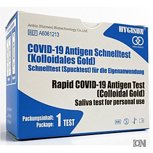 COVID-19 Corona-Selbsttest HYGISUN®, Laientest (Speichel),