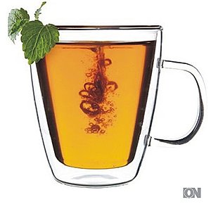 Doppelwandiges Teeglas Emotion