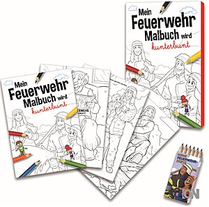 Feuerwehr Mahl-Set