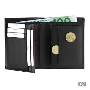 Geld-Kombibrse in schwarz