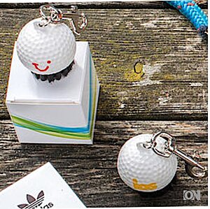 Golfball mit Brste