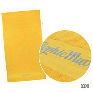 Jacquard-Handtcher mit Bordreneinwebung