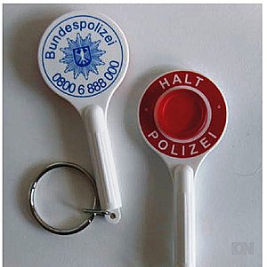 Kelle Bundespolizei als Schlsselanhnger