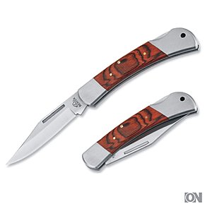 Taschenmesser mit Holzschale