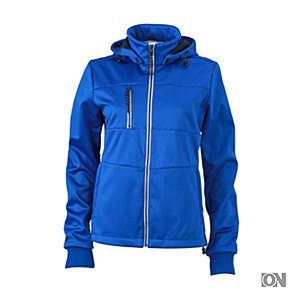 Damen Softshelljacke mit Kapuze