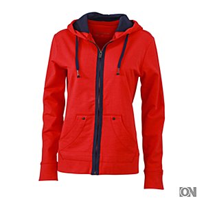 Kapuzensweatjacke Urban fr Damen