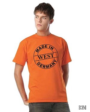 T-Shirt Made in West Germany  orange