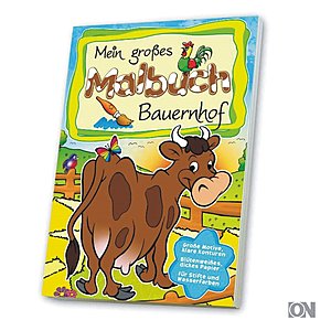Kinder Malbuch verschiedene Themen