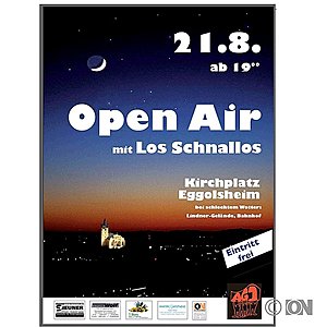 Plakate Din A2, einseitig, mehrfarbig bedruckt